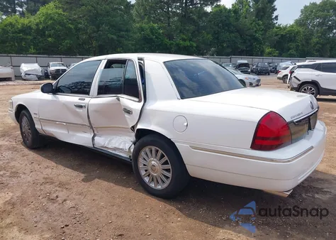 2009 Mercury Grand Marquis Ls (Fleet Only) from USA, damaged, VIN 2MEHM75V69X603150